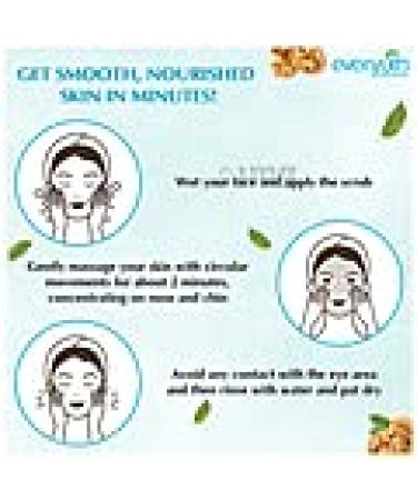 Everyuth Naturals Exfoliating Walnut Scrub Paraben Free Removes Blackheads And Dead Skin Cell 200 Gm Pack Of 1 - Buy Online on GoSupps.com