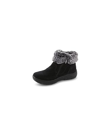 Khombu Women's Jessica Shearling Lined Winter Boots 9 Black