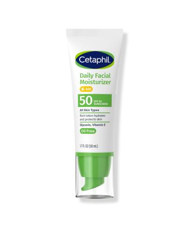Cetaphil UVA/UVB Defense SPF50 Daytime Moisturizer 1.7 oz