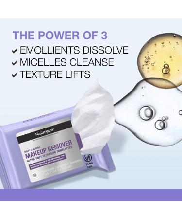 Neutrogena Night Calming Makeup Remover Cleansing Towelettes 25 ct - Transform Your Style with the Best Innovation Today! - Buy Online on GoSupps.com