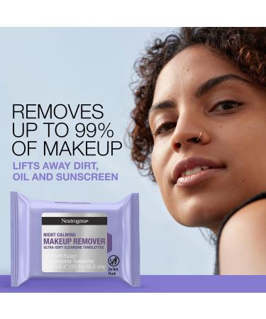 Neutrogena Night Calming Makeup Remover Cleansing Towelettes 25 ct - Transform Your Style with the Best Innovation Today! - Buy Online on GoSupps.com