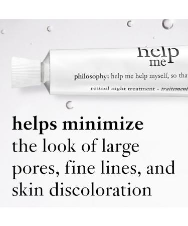 Discover Philosophy Help Me Retinol Night Treatment 1.0 oz - Elevate Your Style Instantly! - Buy Online on GoSupps.com