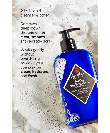 Jack Black Pure Clean Daily Facial Cleanser 6.0 oz - Discover Premium Quality Shop now! - Buy Online on GoSupps.com