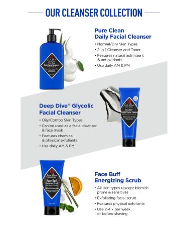 Jack Black Pure Clean Daily Facial Cleanser 6.0 oz - Discover Premium Quality Shop now! - Buy Online on GoSupps.com