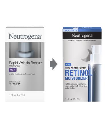 Discover Neutrogena Rapid Wrinkle Repair Night Moisturizer 1.0 oz - Elevate Your Style Instantly! - Buy Online on GoSupps.com