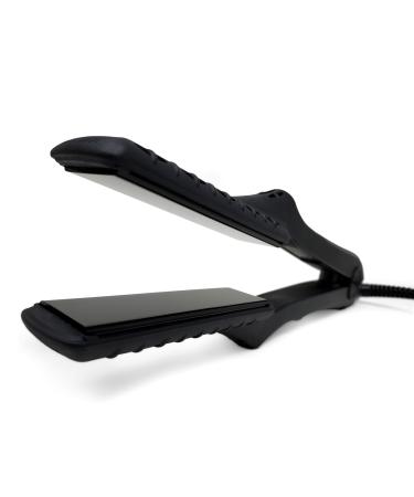 CROC LED Black Titanium 1'' Flat Iron - Transform Your Style with the Best Innovation Today! - Buy Online on GoSupps.com