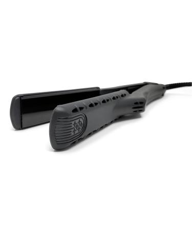 CROC LED Black Titanium 1'' Flat Iron - Transform Your Style with the Best Innovation Today! - Buy Online on GoSupps.com