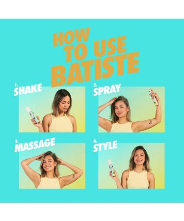 Batiste Hint of Color Dry Shampoo - Brilliant Blonde 4.23 oz - Transform Your Style with the Best Innovation Today! - Buy Online on GoSupps.com