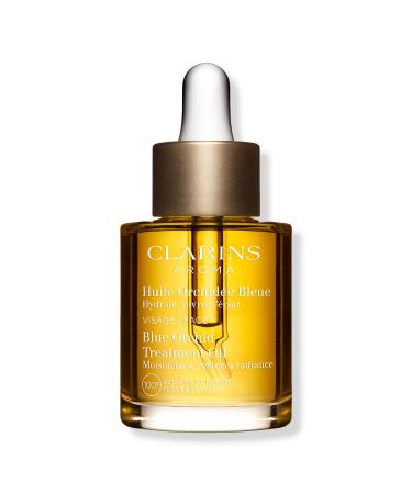 Clarins Blue Orchid Radiance & Hydrating Face Treatment Oil 1.0 oz