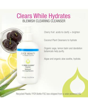 Discover Juice Beauty Blemish Clearing Cleanser 6.75 oz - Elevate Your Style Instantly! - Buy Online on GoSupps.com