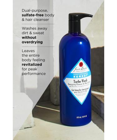 Discover Jack Black Turbo Wash Energizing Cleanser 33.0 oz - Elevate Your Style Instantly! - Buy Online on GoSupps.com