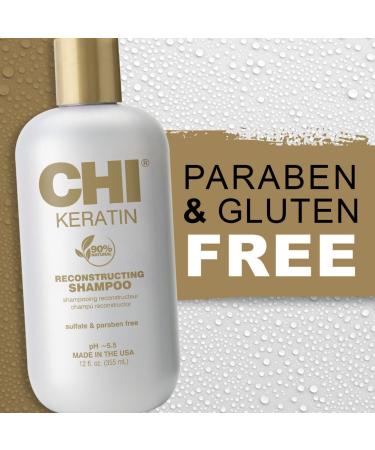 Discover Chi Keratin Reconstructing Shampoo 12.0 oz - Elevate Your Style Instantly! - Buy Online on GoSupps.com