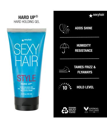Discover Sexy Hair Travel Size Style Sexy Hair Hard Up Hard Holding Gel 1.7 oz - Elevate Your Style Instantly! - Buy Online on GoSupps.com