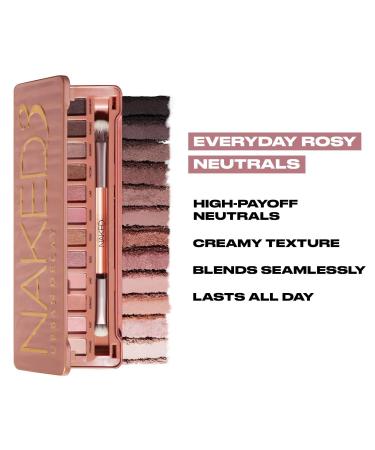 Discover Urban Decay Cosmetics Naked3 Soft Pink Eyeshadow Palette - Elevate Your Style Instantly! - Buy Online on GoSupps.com