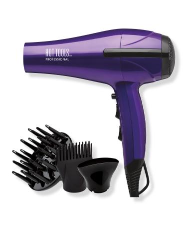 Hot Tools Professional Turbo Ceramic + Ionic Lightweight Dryer Purple