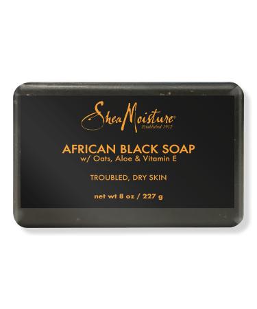 SheaMoisture African Black Soap Bar Soap 8.0 oz
