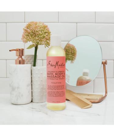 Discover SheaMoisture Coconut & Hibiscus Bath Body & Massage Oil 8.0 oz - Elevate Your Style Instantly! - Buy Online on GoSupps.com