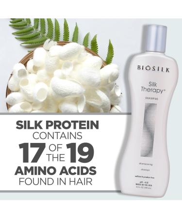 Discover Biosilk Silk Therapy Shampoo 12.0 oz - Elevate Your Style Instantly! - Buy Online on GoSupps.com