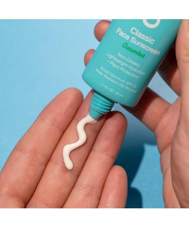 COOLA Classic Face Organic Sunscreen Lotion SPF 30 - Cucumber 1.7 oz - Discover Premium Quality Shop now! - Buy Online on GoSupps.com