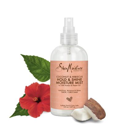 Discover SheaMoisture Hold and Shine Moisture Mist Coconut and Hibiscus for Frizz Control 8.0 oz - Elevate Your Style Instantly! - Buy Online on GoSupps.com