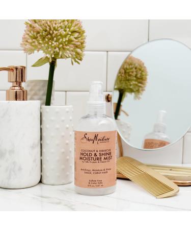 Discover SheaMoisture Hold and Shine Moisture Mist Coconut and Hibiscus for Frizz Control 8.0 oz - Elevate Your Style Instantly! - Buy Online on GoSupps.com