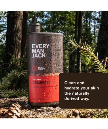 Discover Every Man Jack Cedarwood Men's Hydrating Body Wash 16.9 oz - Elevate Your Style Instantly! - Buy Online on GoSupps.com