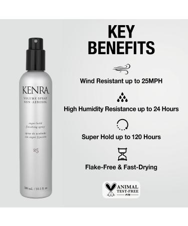 Kenra Professional Volume Spray 25 Non-Aerosol Super Hold Finishing Spray 10.1 oz - Transform Your Style with the Best Innovation Today! - Buy Online on GoSupps.com