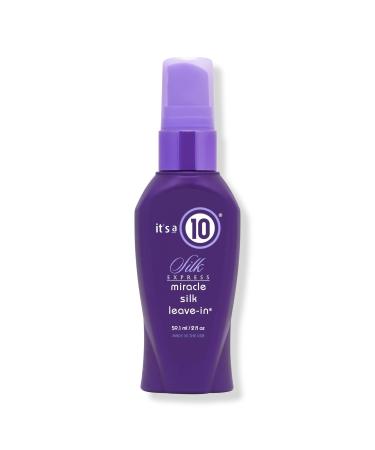 It's A 10 Travel Size Silk Express Miracle Silk Leave-In 2.0 oz