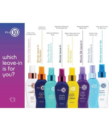 Discover It's A 10 Travel Size Silk Express Miracle Silk Leave-In 2.0 oz - Elevate Your Style Instantly! - Buy Online on GoSupps.com