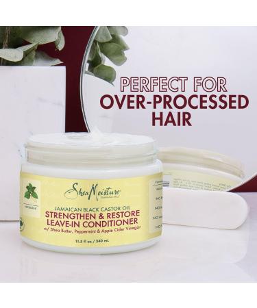 Discover SheaMoisture 100% Pure Jamaican Black Castor Oil Leave In Conditioner 11.5 oz - Elevate Your Style Instantly! - Buy Online on GoSupps.com