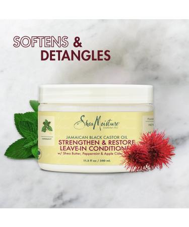 Discover SheaMoisture 100% Pure Jamaican Black Castor Oil Leave In Conditioner 11.5 oz - Elevate Your Style Instantly! - Buy Online on GoSupps.com