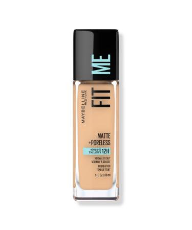 Maybelline Fit Me Matte + Poreless Liquid Foundation Natural Beige 220 1.0 oz