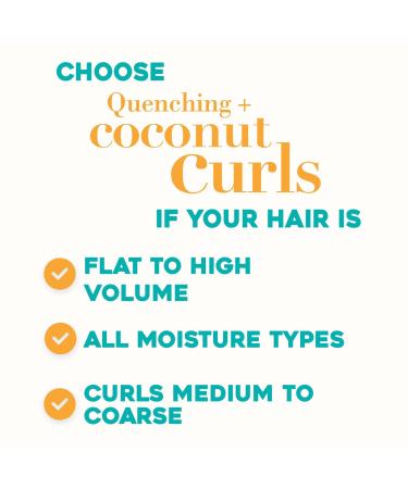 OGX Quenching + Coconut Curls Curl-Defining Shampoo 13.0 oz - Transform Your Style with the Best Innovation Today! - Buy Online on GoSupps.com