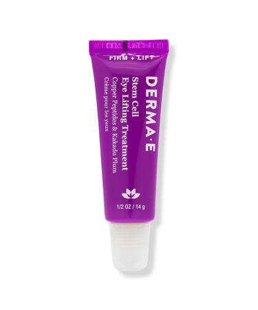 DERMA E Stem Cell Eye Lifting Treatment with Copper Peptides 0.5 oz