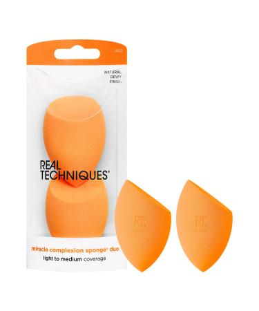 Real Techniques Miracle Complexion Makeup Sponge Duo 2 ct - Discover Premium Quality Shop now! - Buy Online on GoSupps.com