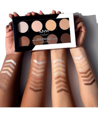 NYX Professional Makeup Highlight & Contour Pro Face Palette 0.72 oz - Discover Premium Quality Shop now! - Buy Online on GoSupps.com