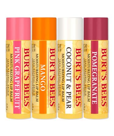 Burt's Bees Superfruit Lip Balm 4-Pack 4 ct