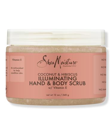 SheaMoisture Illuminating Coconut & Hibiscus Body Scrub 12.0 oz