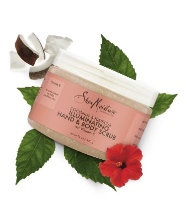 Discover SheaMoisture Illuminating Coconut & Hibiscus Body Scrub 12.0 oz - Elevate Your Style Instantly! - Buy Online on GoSupps.com