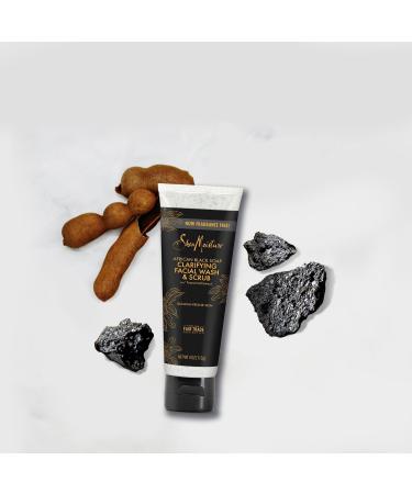 SheaMoisture African Black Soap Problem Skin Facial Wash & Scrub 4.0 oz - Discover Premium Quality Shop now! - Buy Online on GoSupps.com