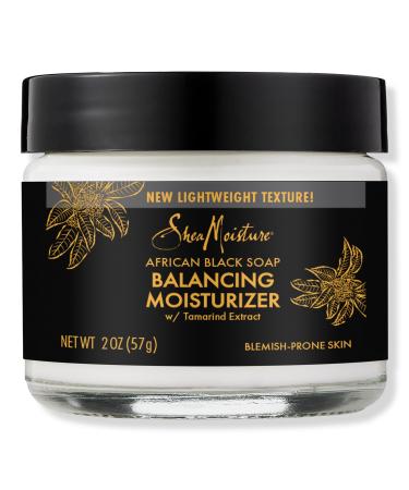 SheaMoisture African Black Soap Balancing Moisturizer 2 oz 2.0 oz