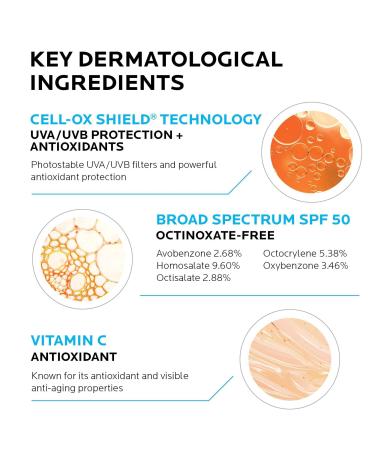 La Roche-Posay Anthelios AOX Daily Antioxidant Face Serum SPF 50 1.0 oz - Discover Premium Quality Shop now! - Buy Online on GoSupps.com