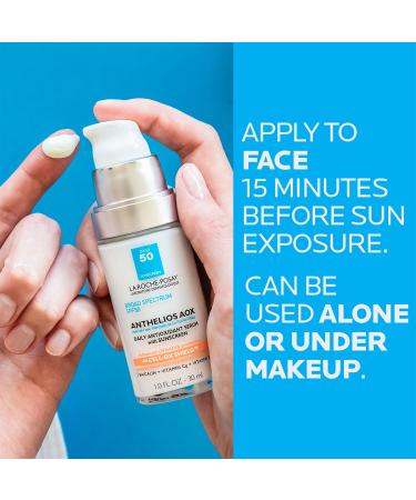 La Roche-Posay Anthelios AOX Daily Antioxidant Face Serum SPF 50 1.0 oz - Discover Premium Quality Shop now! - Buy Online on GoSupps.com