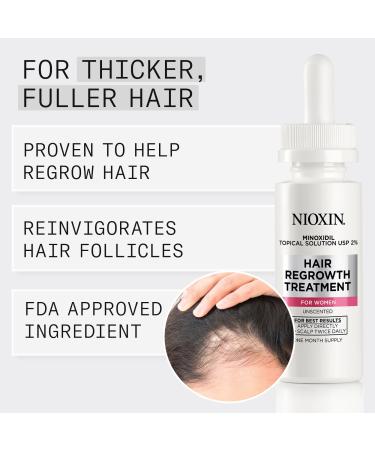 Discover Nioxin Minoxidil Hair Regrowth Treatment For Women 30 Day Supply - Elevate Your Style Instantly! - Buy Online on GoSupps.com