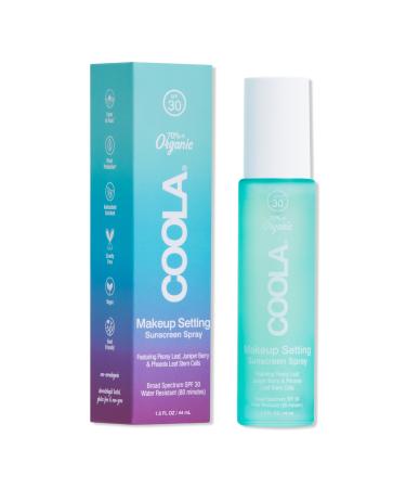 COOLA Makeup Setting Spray Organic Sunscreen SPF 30 1.5 oz