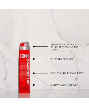 Chi Travel Size Dry Shampoo 2.6 oz - Transform Your Style with the Best Innovation Today! - Buy Online on GoSupps.com