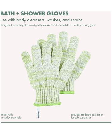 EcoTools Exfoliating Bath & Shower Gloves 1 pair - Transform Your Style with the Best Innovation Today! - Buy Online on GoSupps.com