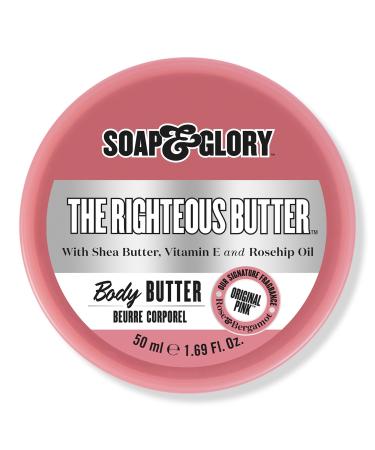 Soap & Glory Travel Size Original Pink The Righteous Butter Moisturizing Body Butter 1.6 oz