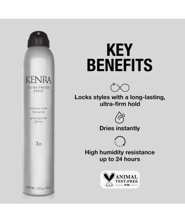 Discover Kenra Professional Ultra Freeze Spray 30 10.0 oz - Elevate Your Style Instantly! - Buy Online on GoSupps.com