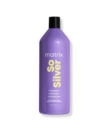 Matrix So Silver Purple Shampoo for Blonde Hair 33.8 oz